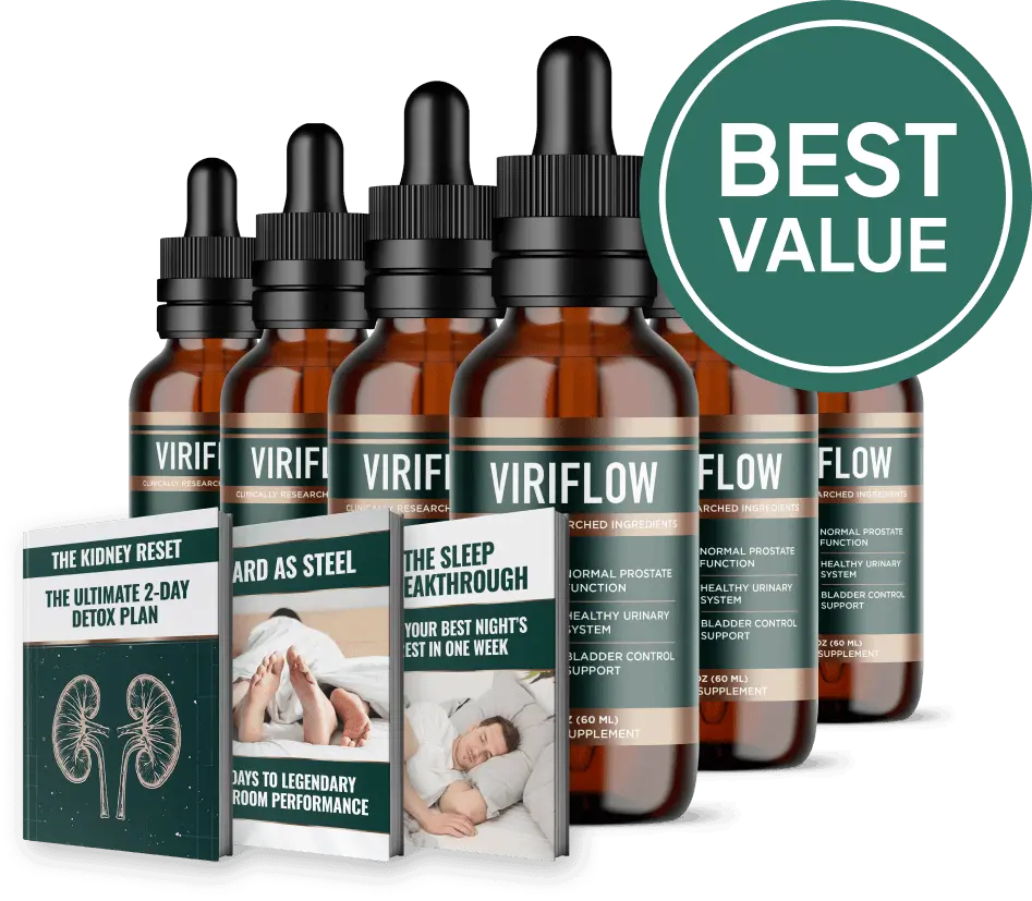 ViriFlow six bottles with bonuses